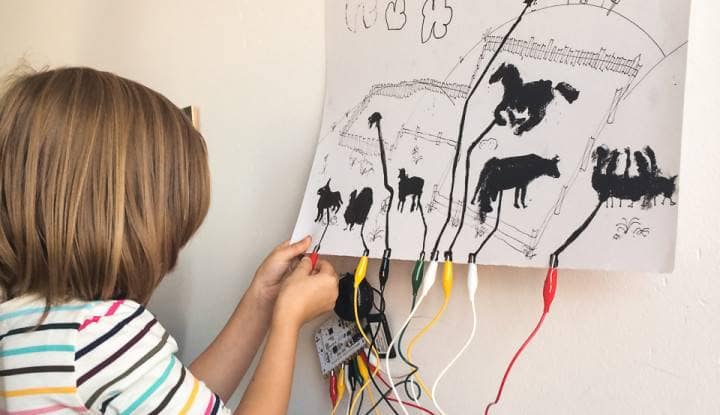 Biglietti Bare Conductive ad inchiostro conduttivo