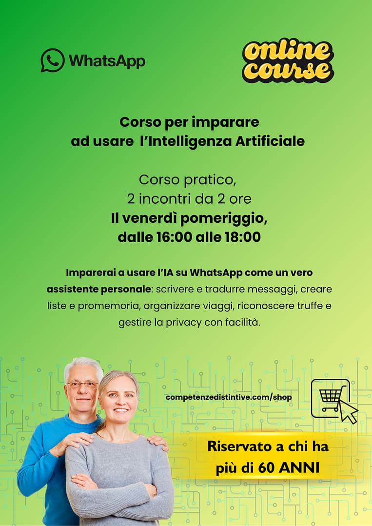 corso whatsapp per adulti anni 60